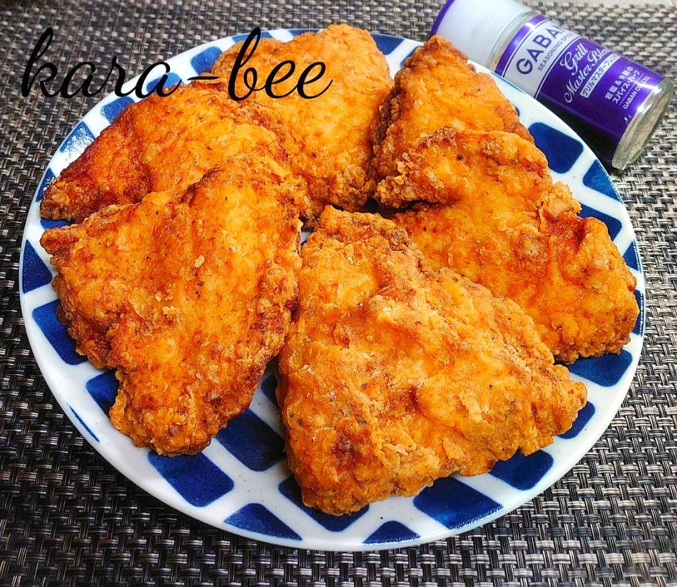 クリスマスに♪むね肉ジューシー!スパイシーフライドチキン